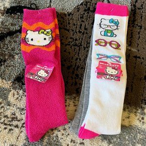 3 pairs Hello Kitty socks